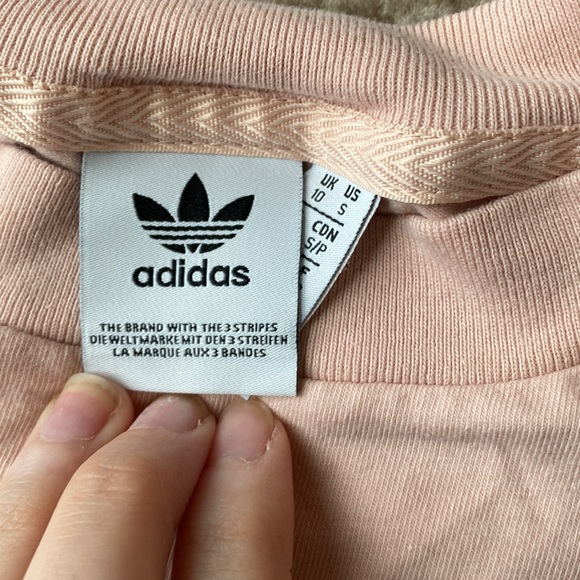 Blush Pink Adidas Tunic - Picture 3 of 4